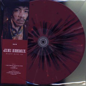 Jimi Hendrix Acoustic Alone LP ~ Ltd Ed of 500 ~ Splatter Vinyl ~ Brand New!